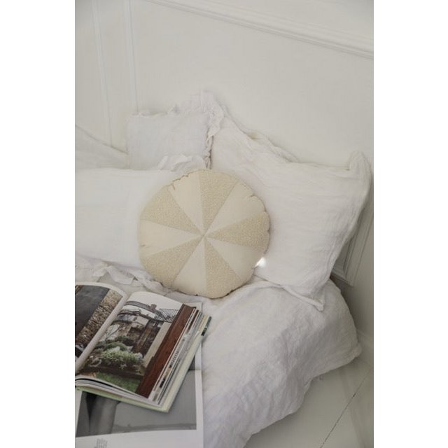 "White lamb" boucle, Patchwork Candy Pude i bomuld