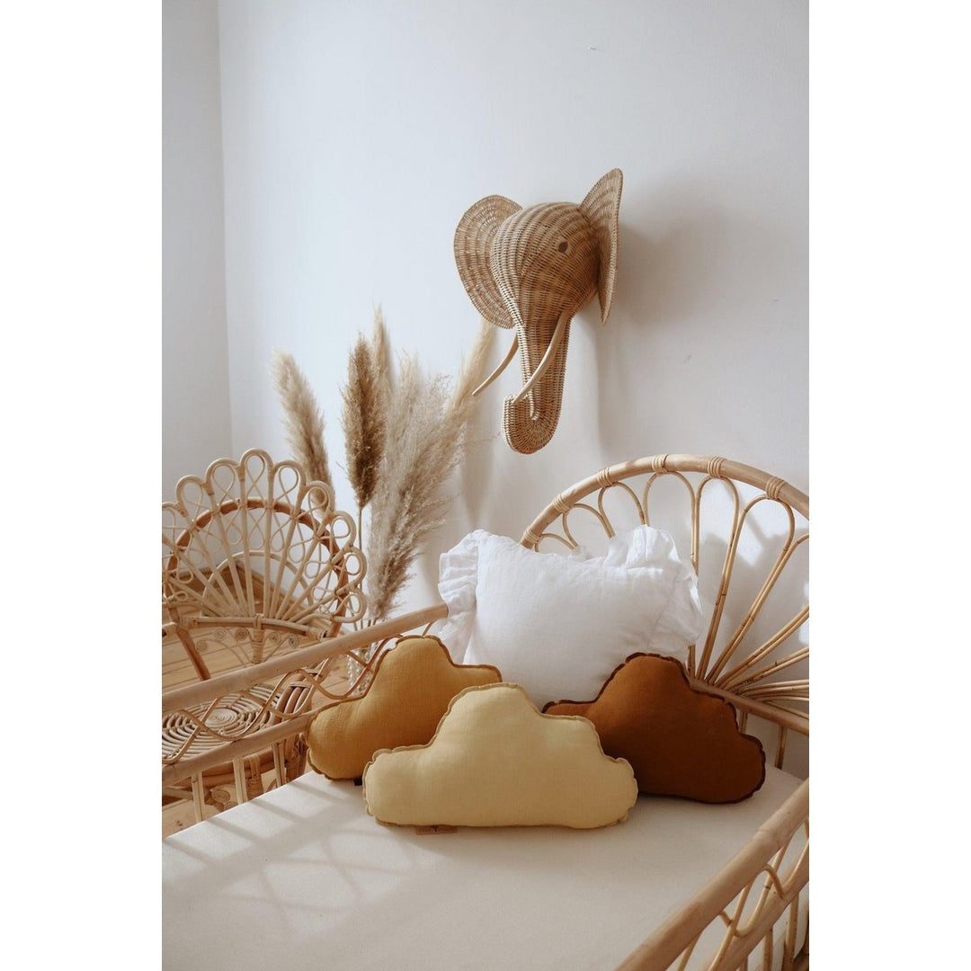 "Honey" linned sky pude