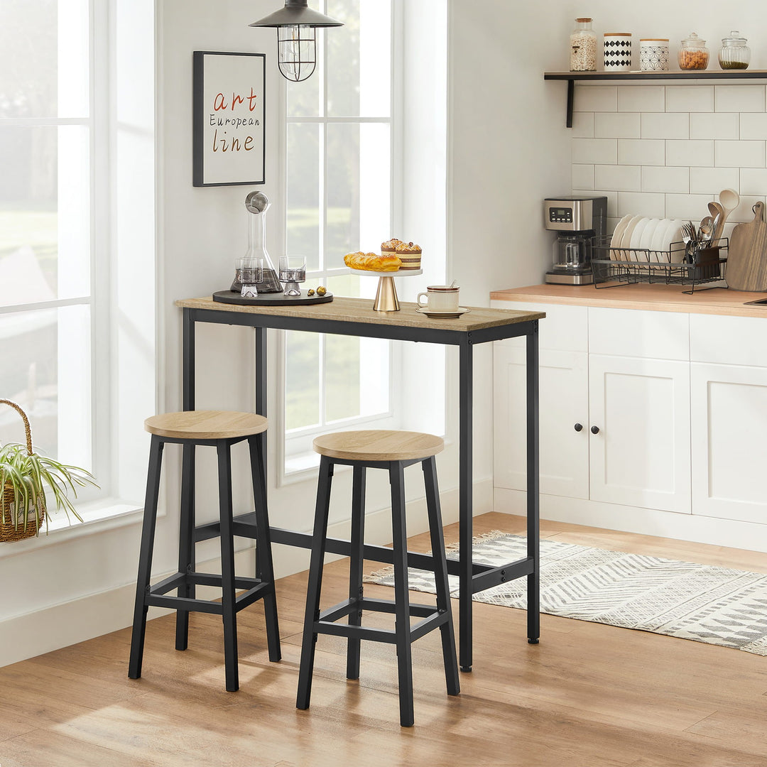Barbord + 2 skamler - Sonoma -