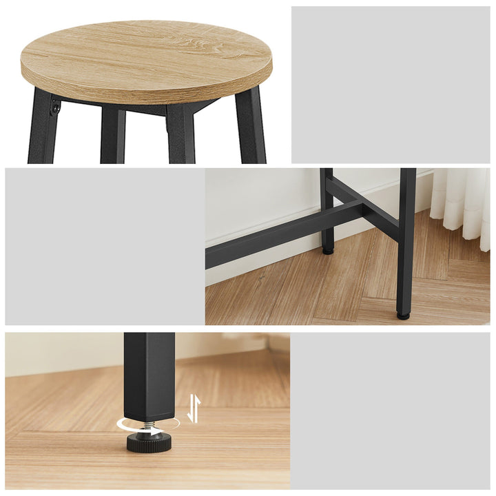 Barbord + 2 skamler - Sonoma -