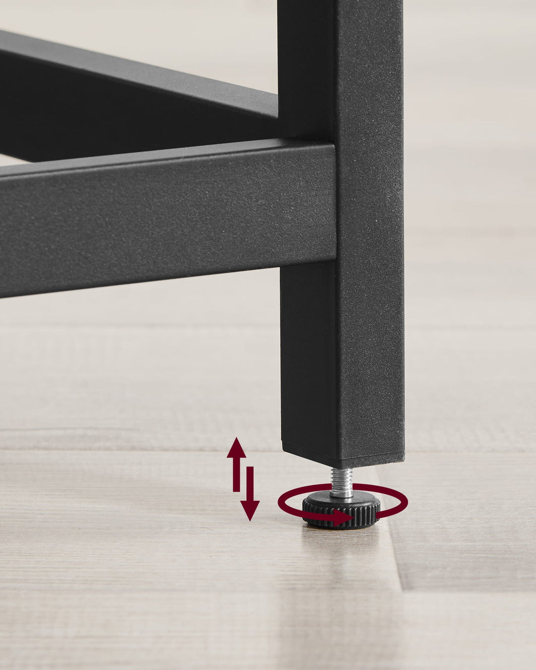 Hjørneskrivebord, Bredde: 149 cm Dybde: 149 cm Højde: 76 cm