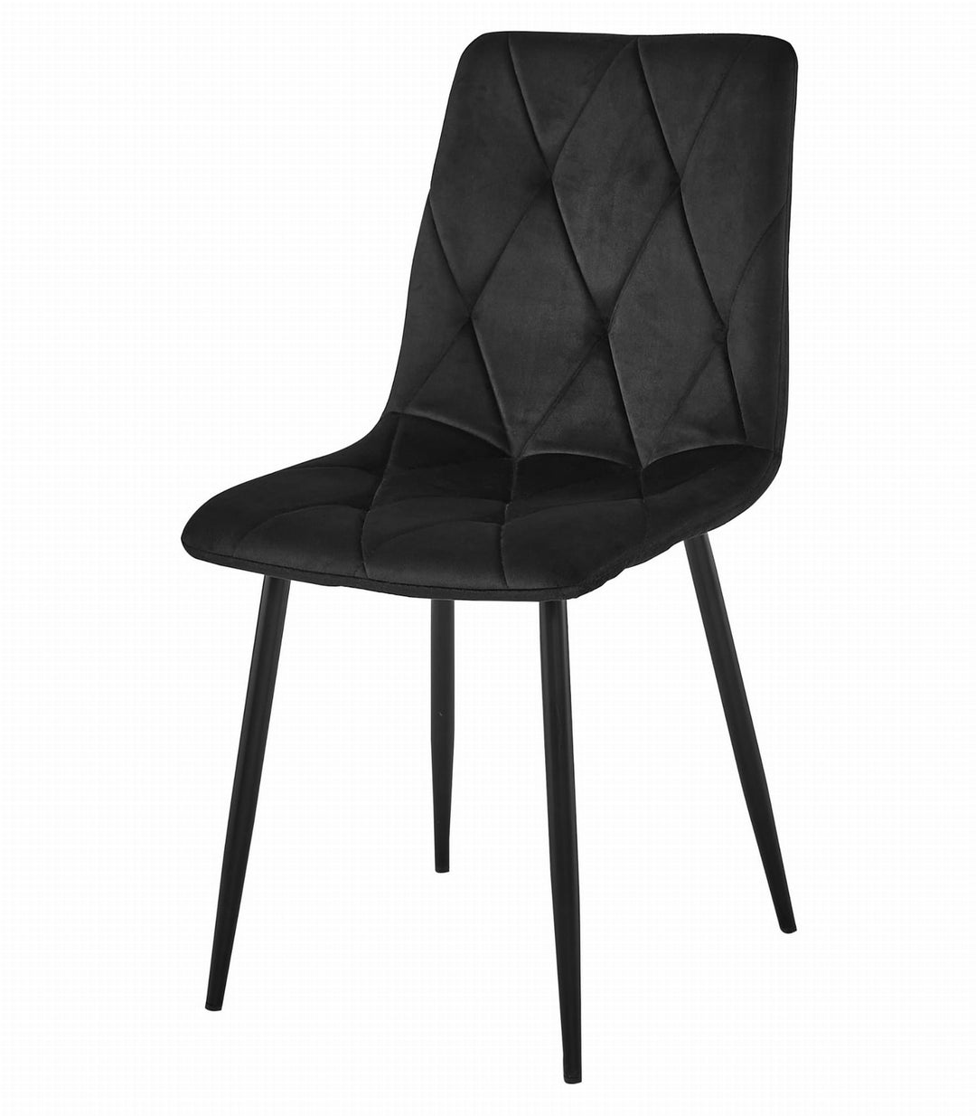 Sæt med NP bord 120x80cm Craft Black + 4 LIBRA sorte stole
