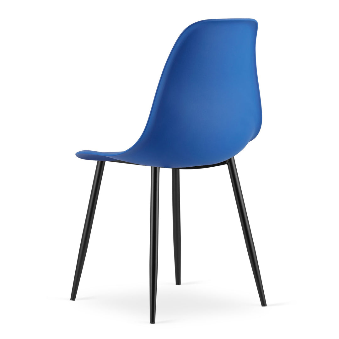 Moderne skrivebordsstol – WAT | blå | skandinavisk design, 2 styks