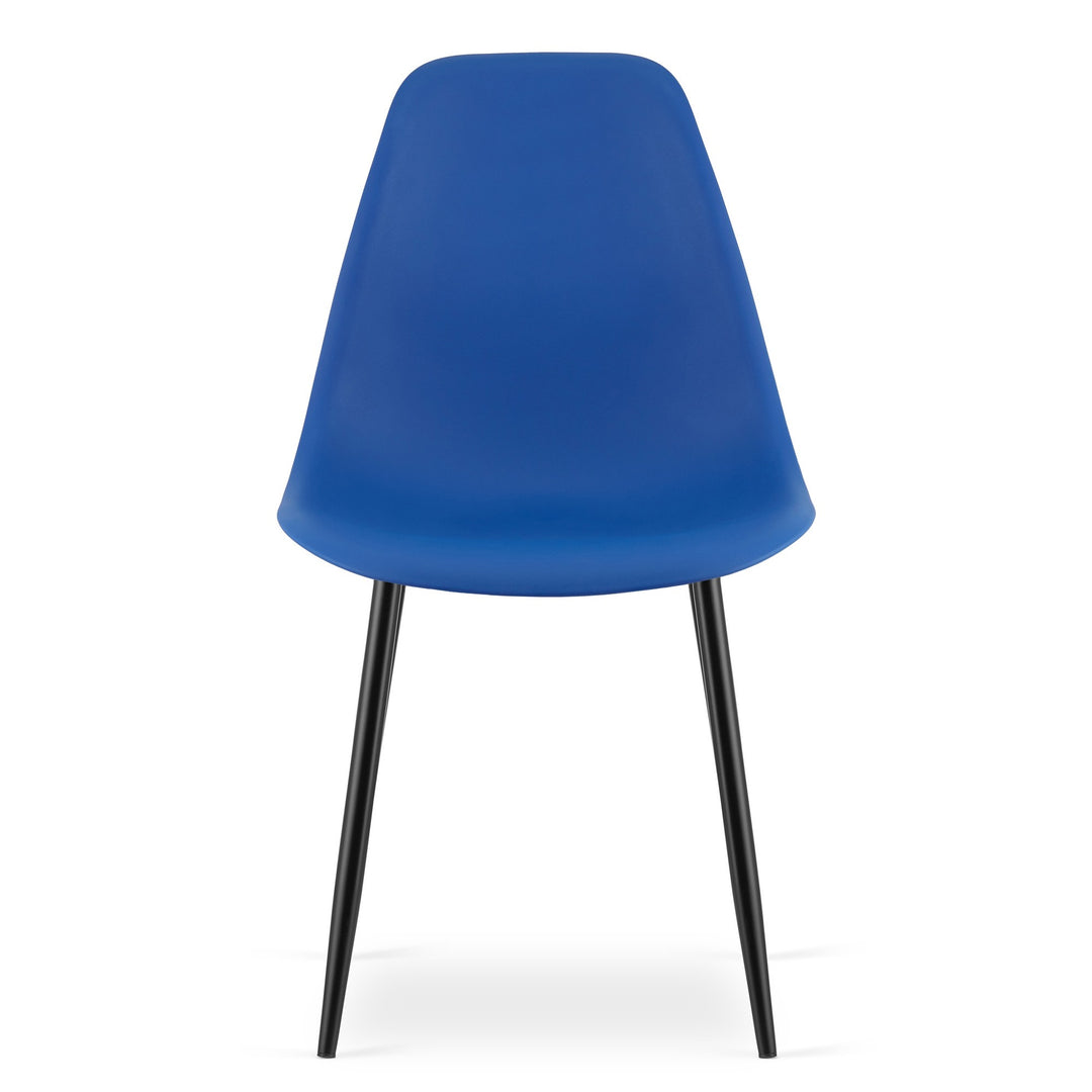 Moderne skrivebordsstol – WAT | blå | skandinavisk design, 2 styks