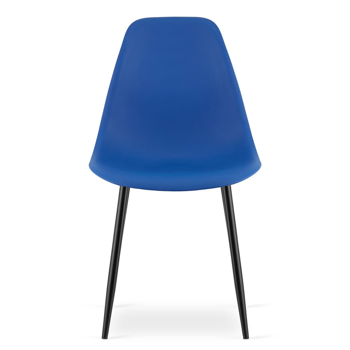 Moderne skrivebordsstol – WAT | blå | skandinavisk design, 2 styks