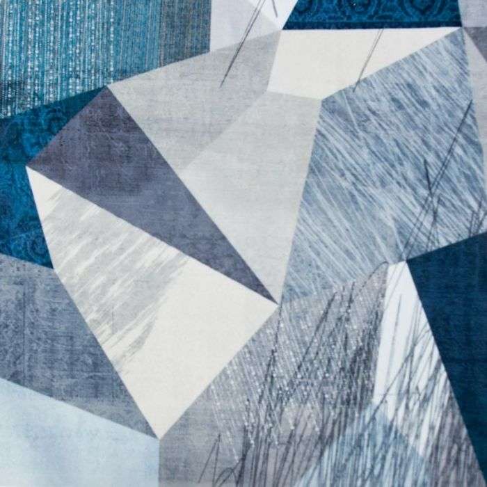 Square Cube Ottoman - Premium Printed Fabric