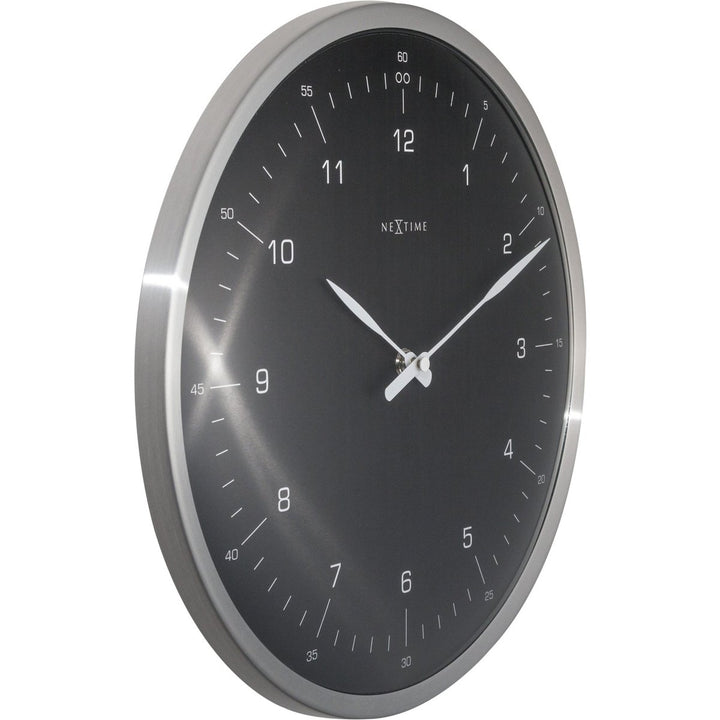 Vægur - 33 cm - Metal - Kuppelformet glas - '60 Minutes'