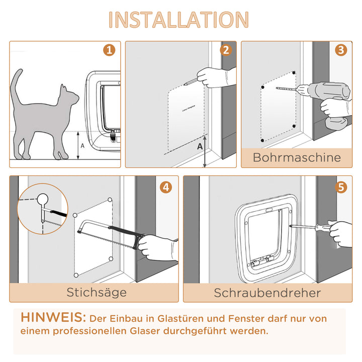 Magnetisk kattelem med 4 låsemuligheder, hundelem kæledyrsleem til katte og små hunde,