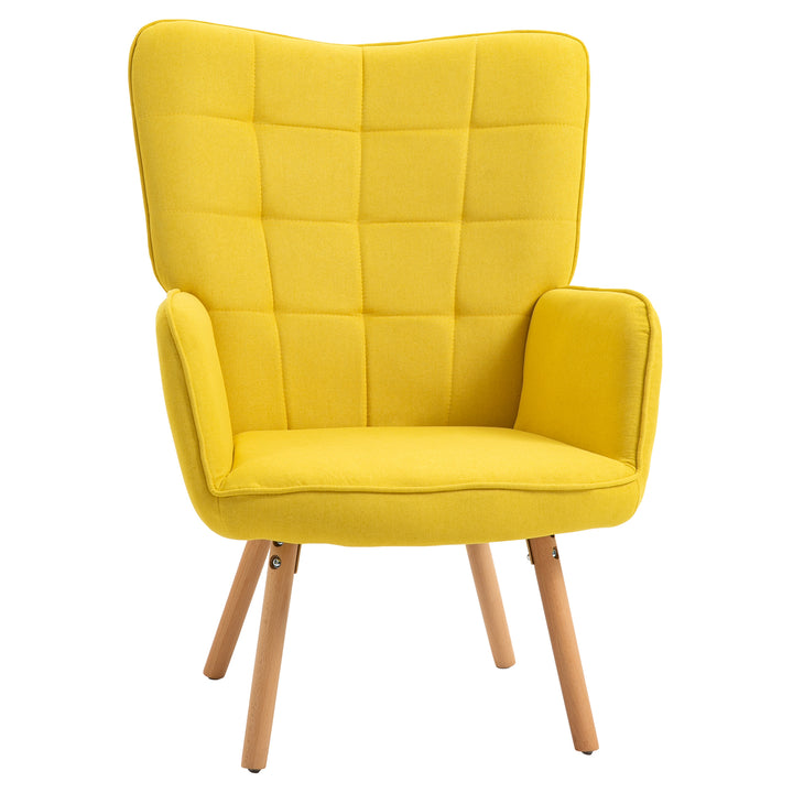 Stuestol, enkelt lænestol med ryglæn, fløjl polyester, skum, bøgetræ, 71 x 76 x 101 cm, grå