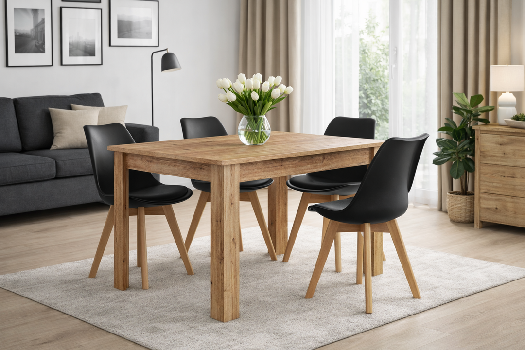 Spisebord 120 x 80 cm – DB CRAFT i moderne design