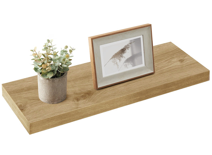Stilren hylde 60cm, naturfarvet