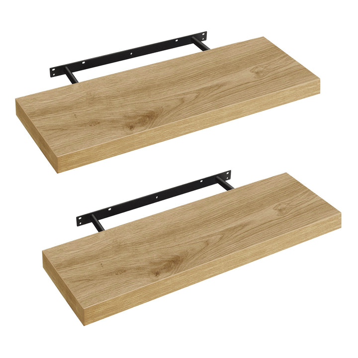 Stilren hylde 60cm, naturfarvet