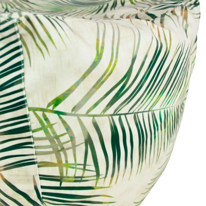 Square Cube Ottoman - Premium Printed Fabric