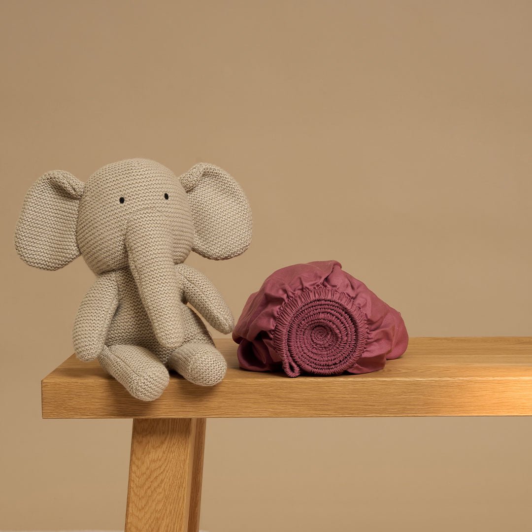 Børn - Hoeslaken TENCEL™ Twill Dusty Rose