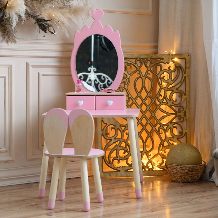 Sminkebord til barn, pink