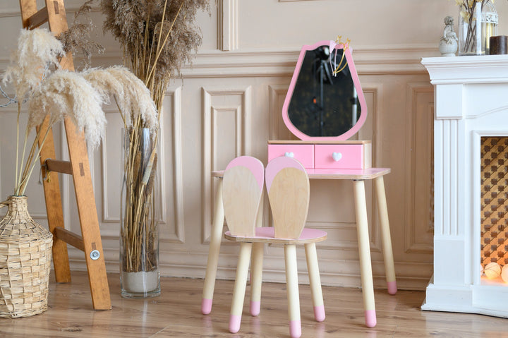 Sminkebord til barn, pink