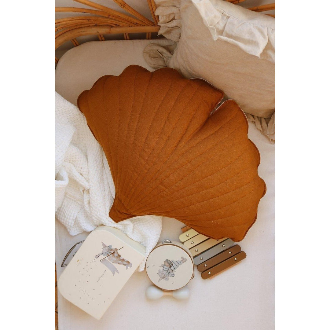 "Caramel" linned Ginkgo Leaf Pude