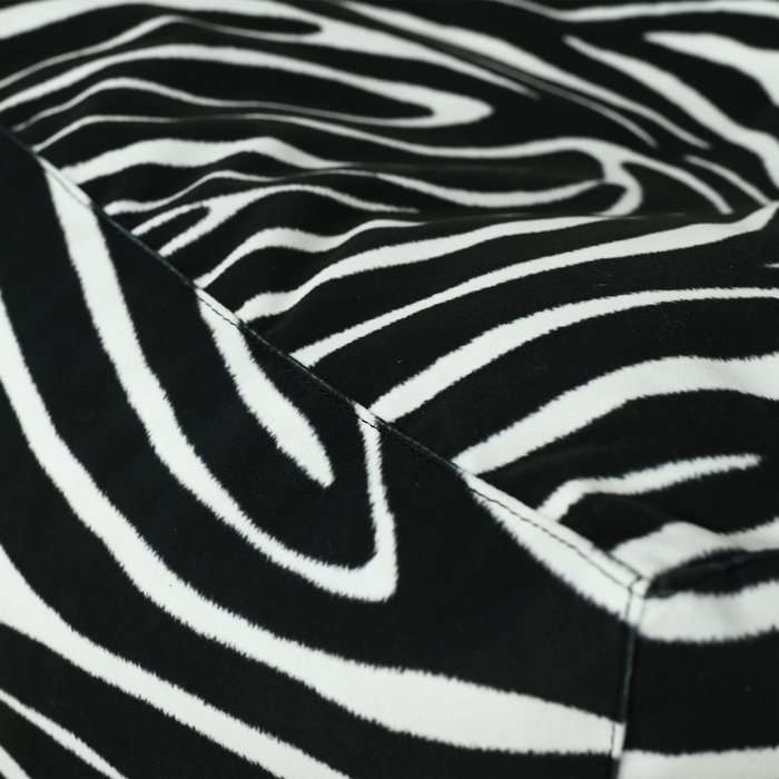 Square Cube Ottoman - Premium Printed Fabric