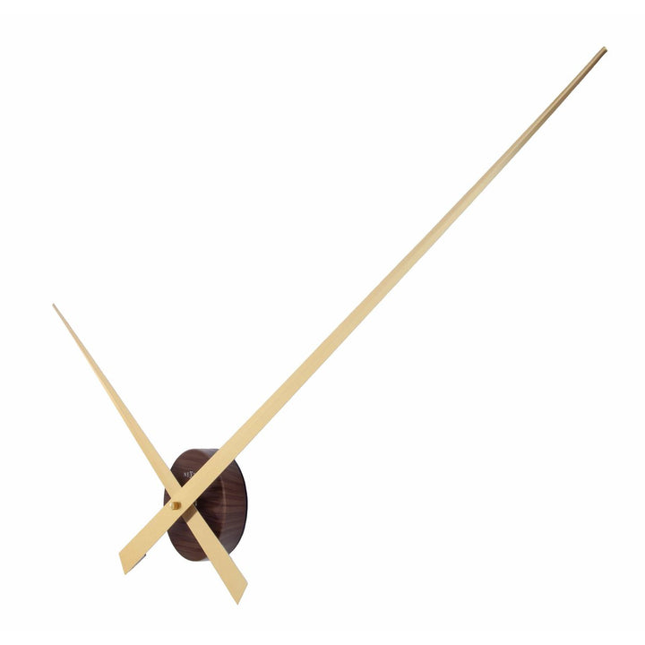 Stort vægur 85cm-Aluminium-NeXtime 'Hands'