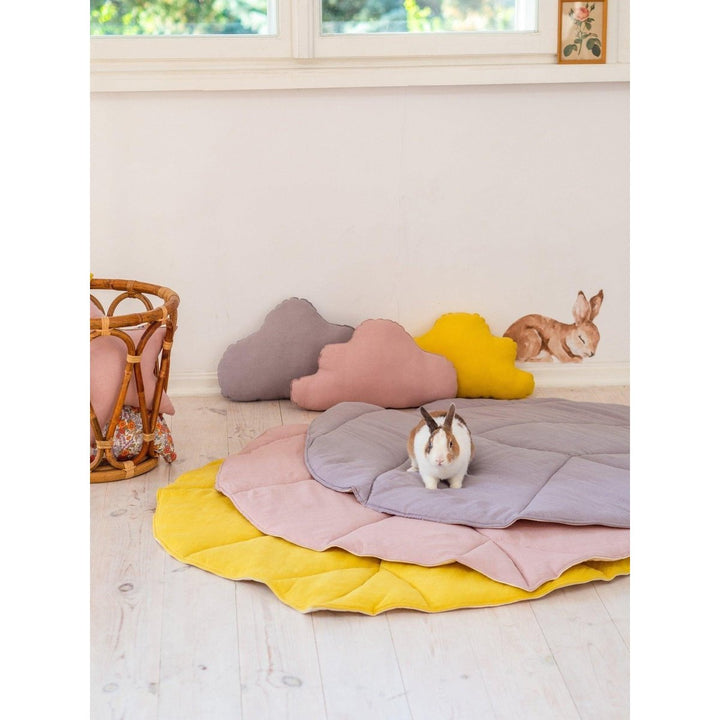 "Powder Pink" linned sky pude
