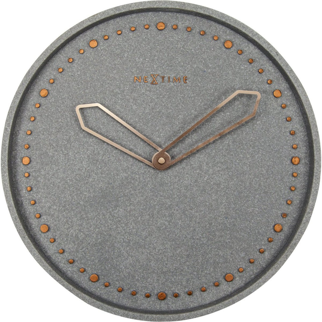 Vægur - 35 cm - Polyresin - 'Cross'