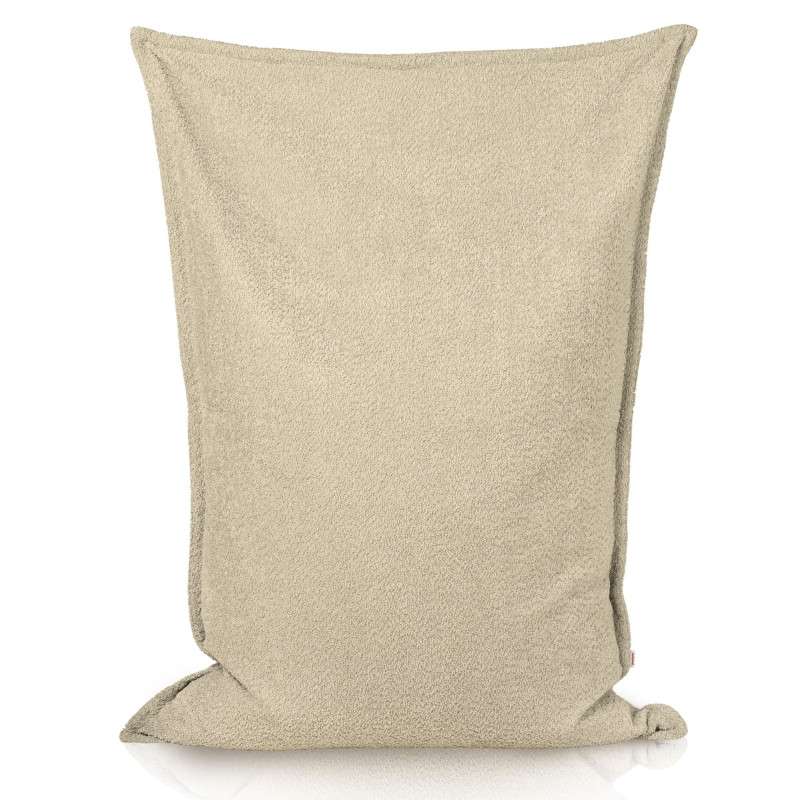Stor gulvpude XL til børn – Teddy-bouclé
