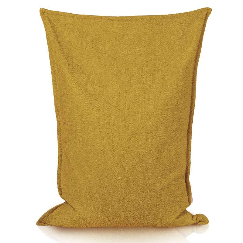 Stor gulvpude XL til børn – Teddy-bouclé