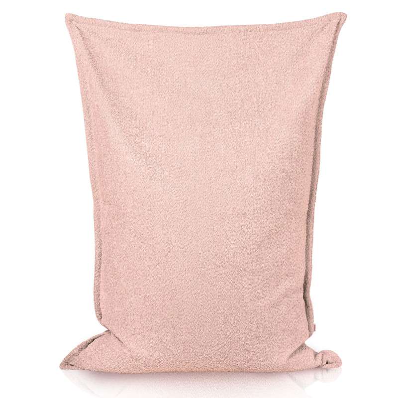 Stor gulvpude XL til børn – Teddy-bouclé