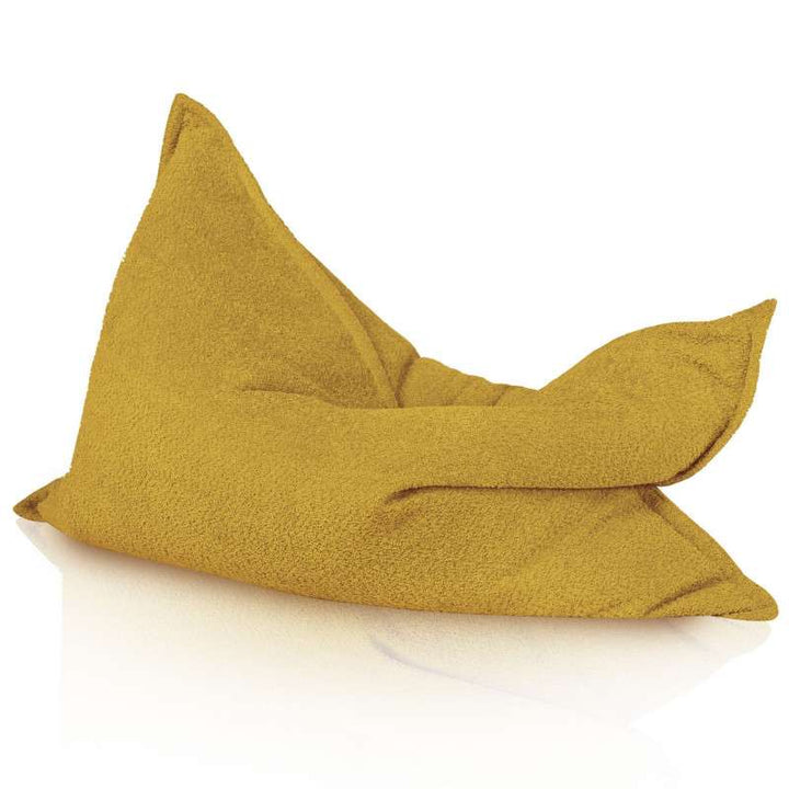 Stor gulvpude XL til børn – Teddy-bouclé