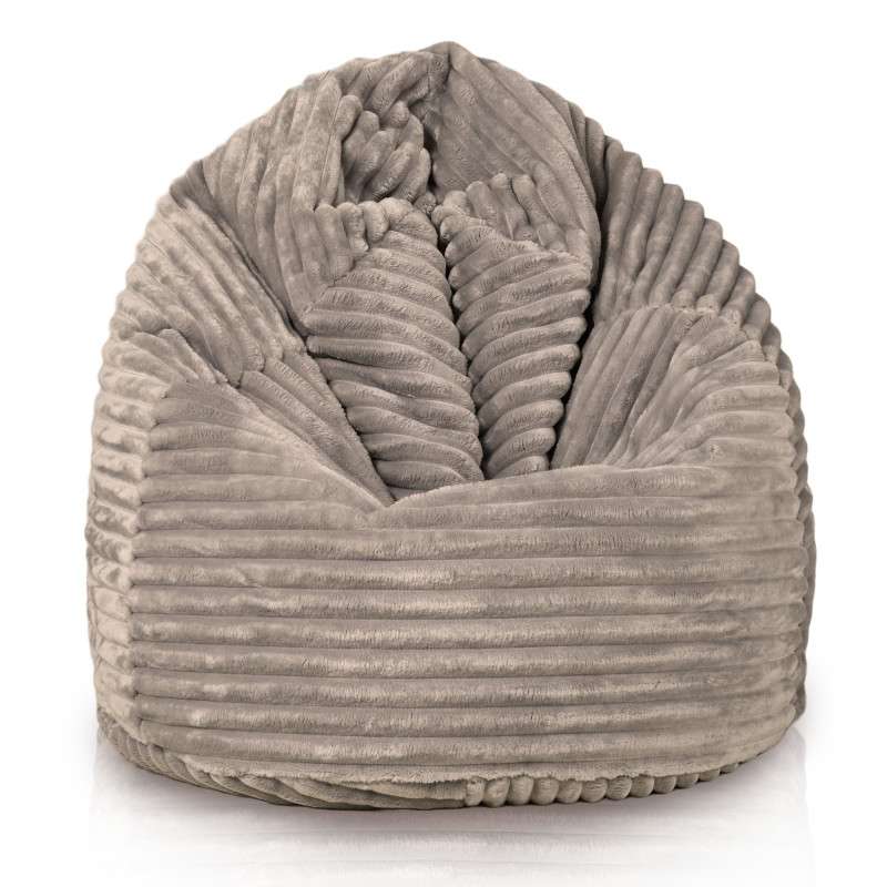 Kids Bean Bag Chair L - Jumbo Corduroy Royal