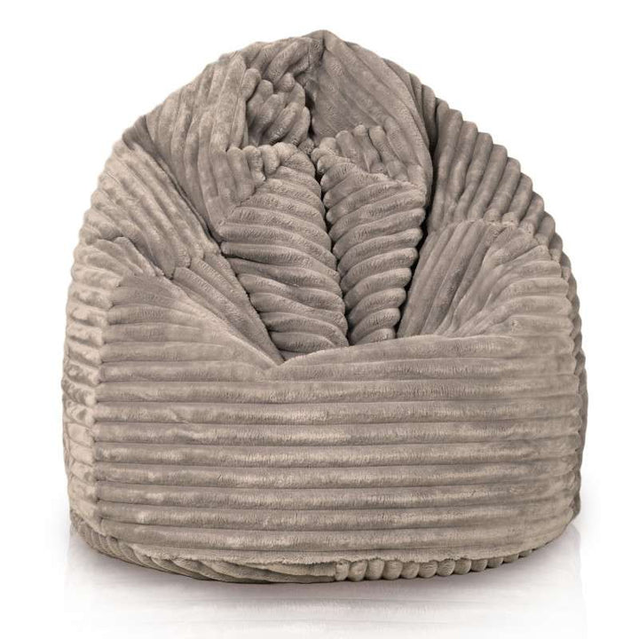 Kids Bean Bag Chair L - Jumbo Corduroy Royal