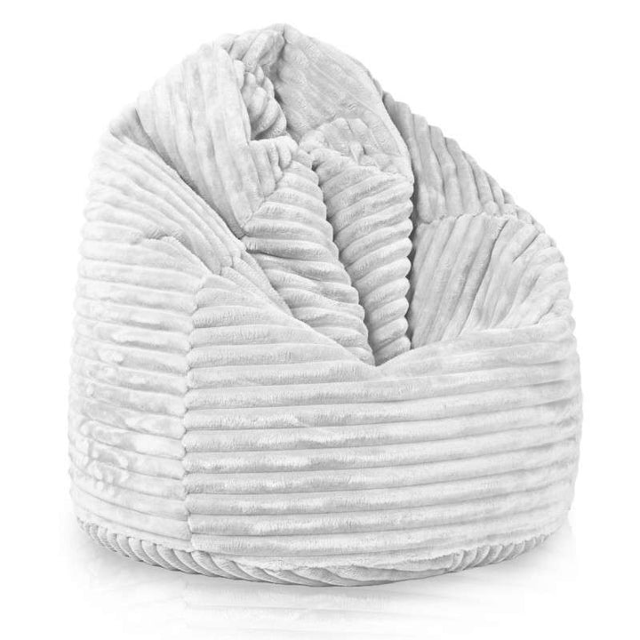 Kids Bean Bag Chair L - Jumbo Corduroy Royal