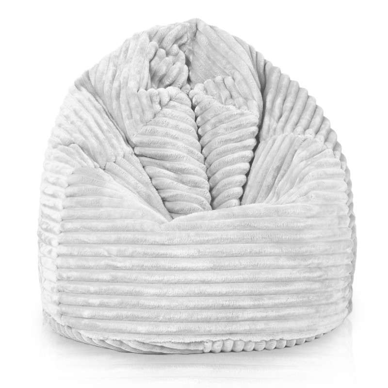 Kids Bean Bag Chair L - Jumbo Corduroy Royal