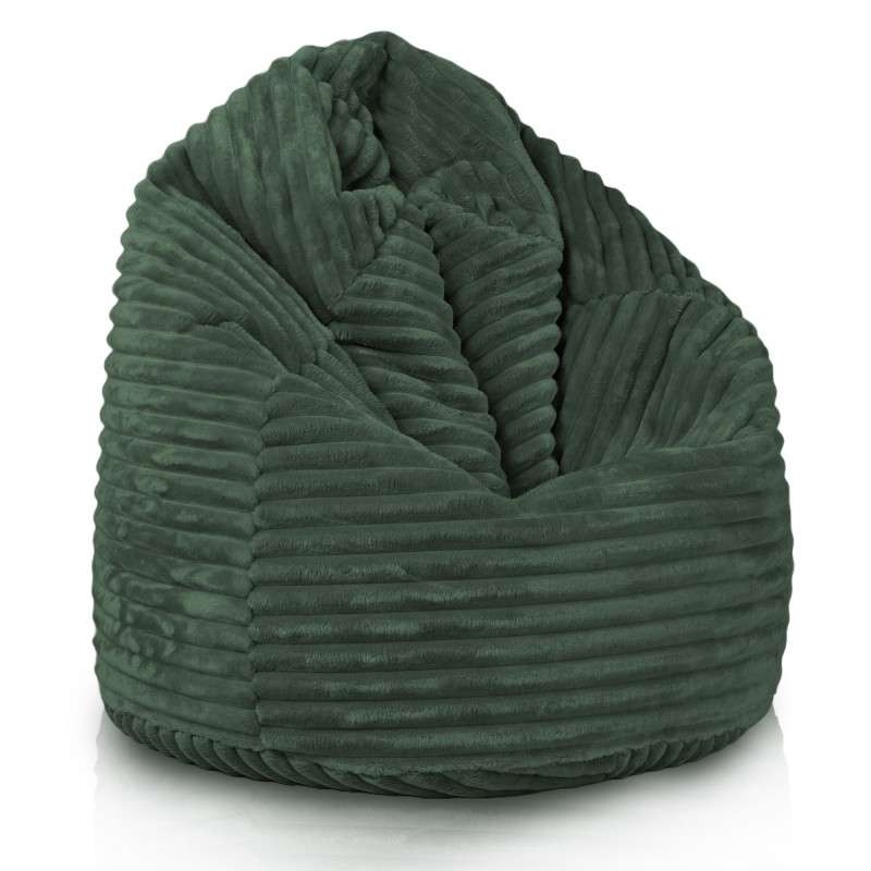 Kids Bean Bag Chair L - Jumbo Corduroy Royal