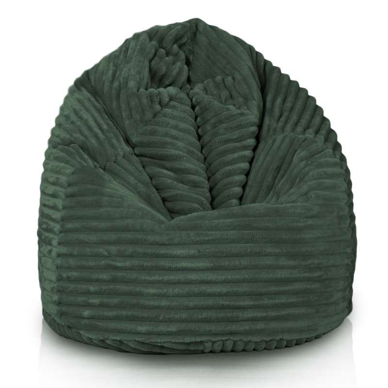 Kids Bean Bag Chair L - Jumbo Corduroy Royal