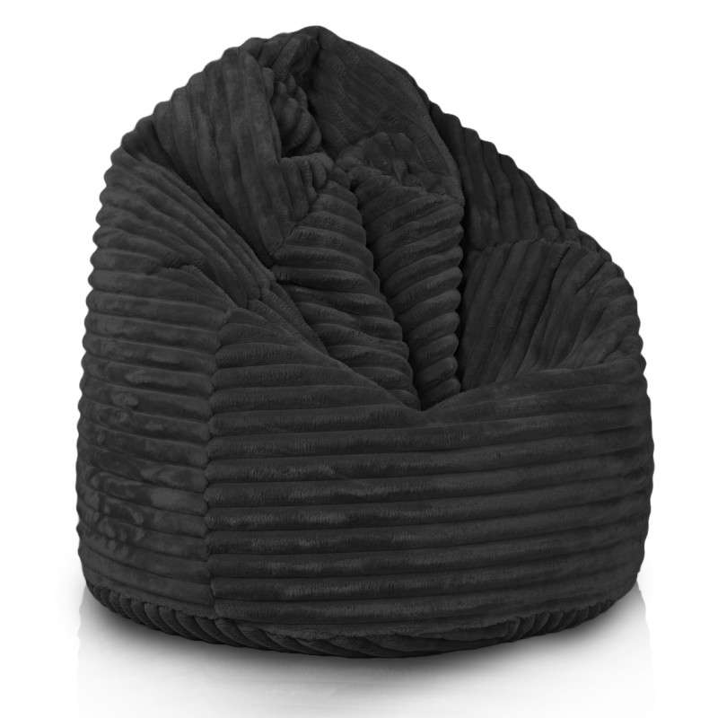 Kids Bean Bag Chair L - Jumbo Corduroy Royal