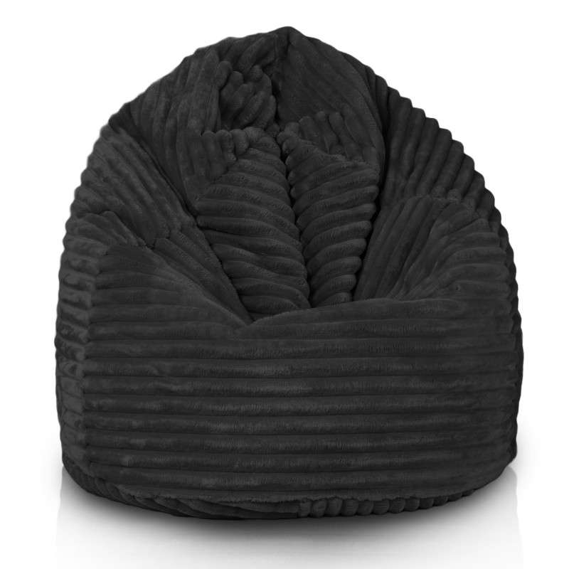 Kids Bean Bag Chair L - Jumbo Corduroy Royal