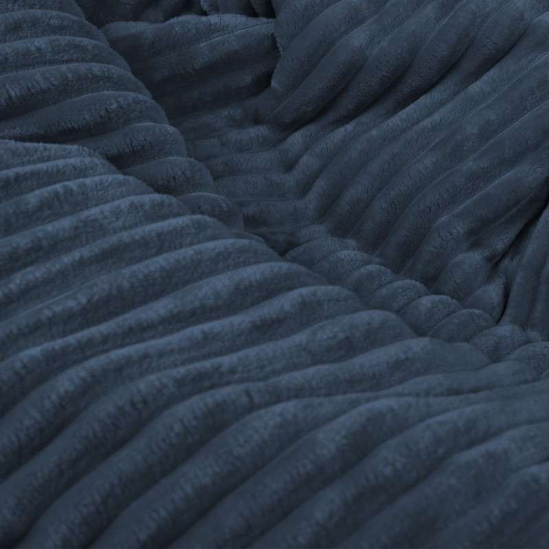 Kids Bean Bag Chair L - Jumbo Corduroy Royal