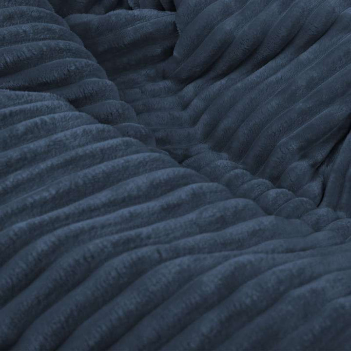 Kids Bean Bag Chair L - Jumbo Corduroy Royal