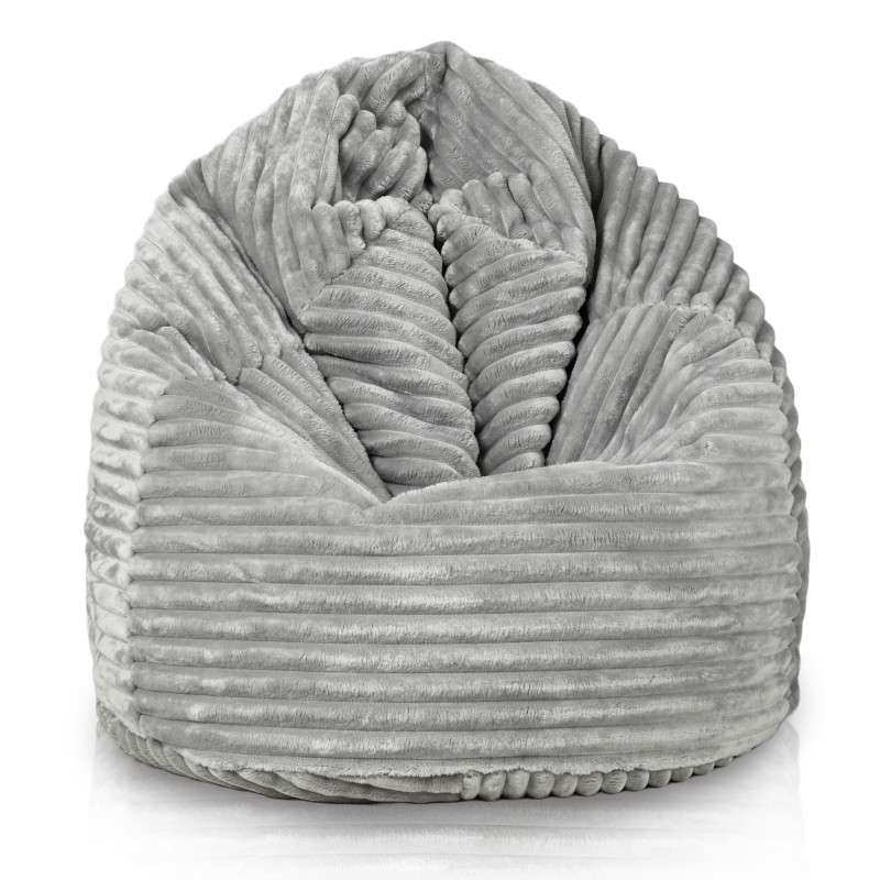 Kids Bean Bag Chair L - Jumbo Corduroy Royal