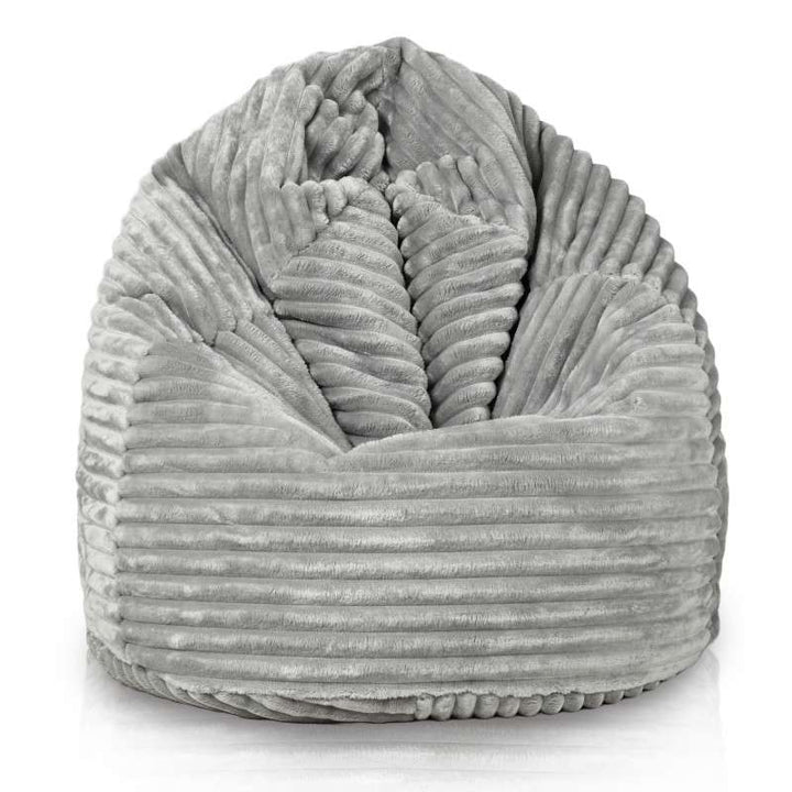 Kids Bean Bag Chair L - Jumbo Corduroy Royal