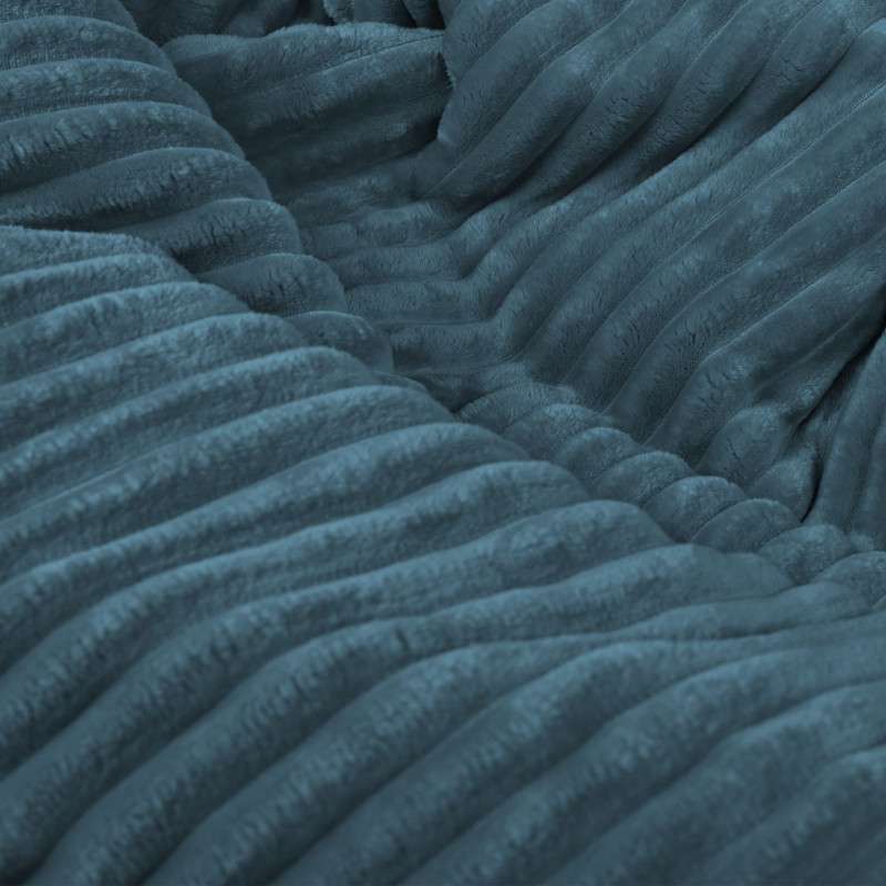 Kids Bean Bag Chair L - Jumbo Corduroy Royal