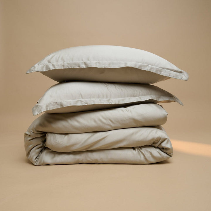 TENCEL™ - Satin Dynebetræk Taupe