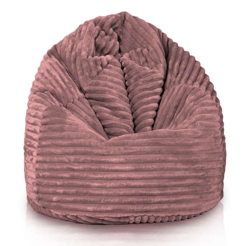 Kids Bean Bag Chair L - Jumbo Corduroy Royal
