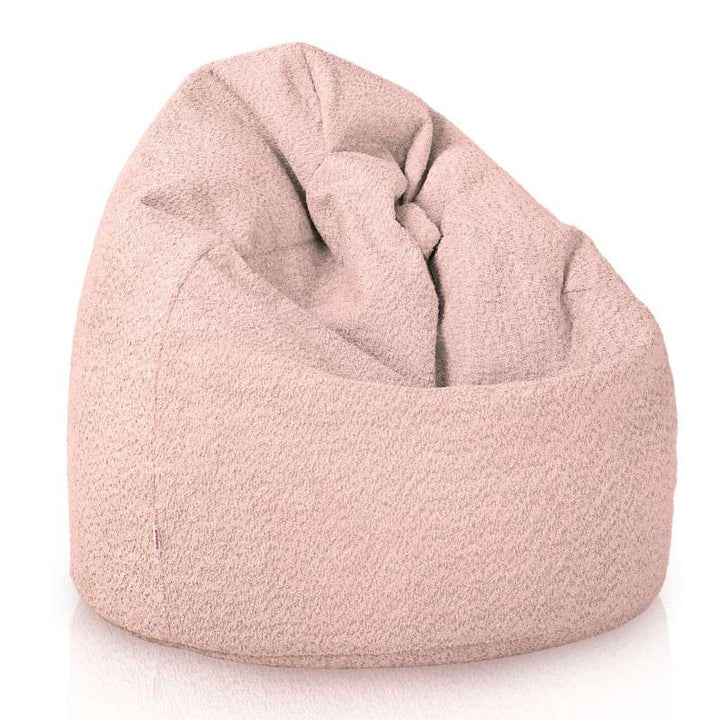 Kids Bean Bag Chair L - Teddy Boucle