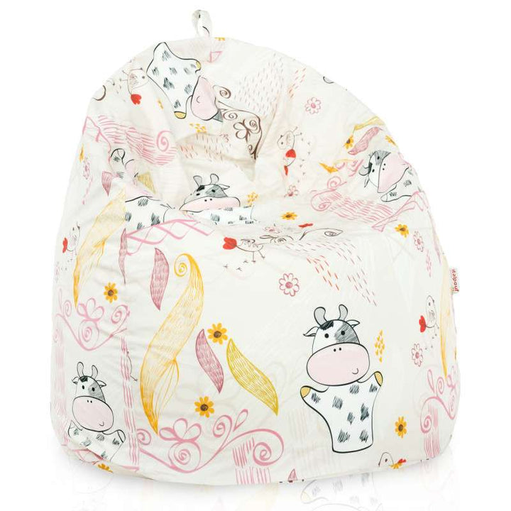 Giant Adult Bean Bag Chair XXL - Premium Printed Fabric