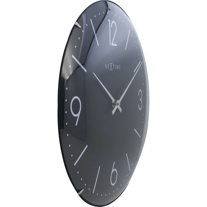 Vægur - 35 cm - Dome Glas - 'Basic Dome'