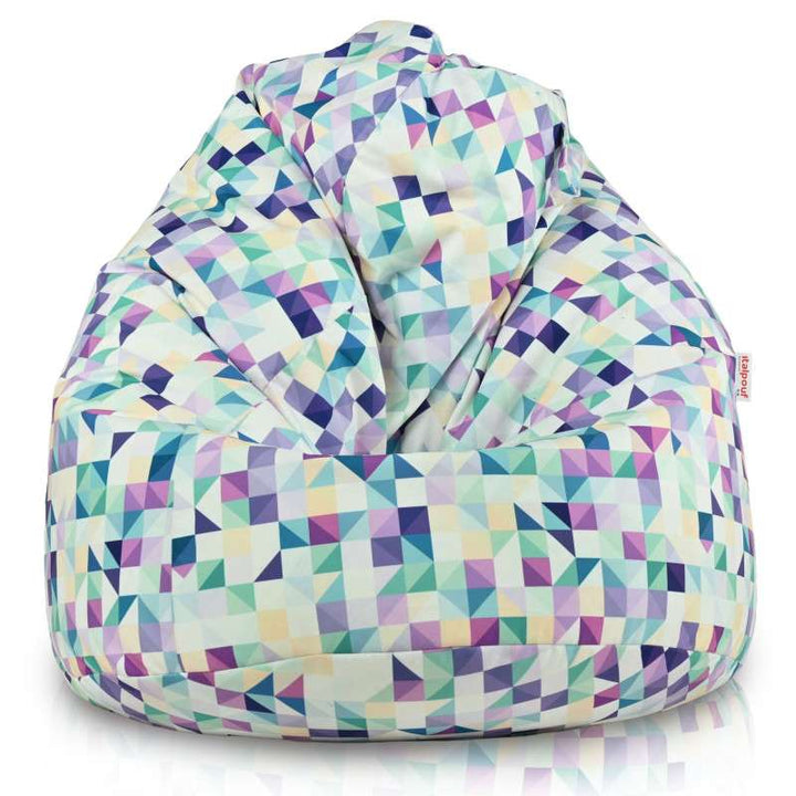 Giant Adult Bean Bag Chair XXL - Premium Printed Fabric
