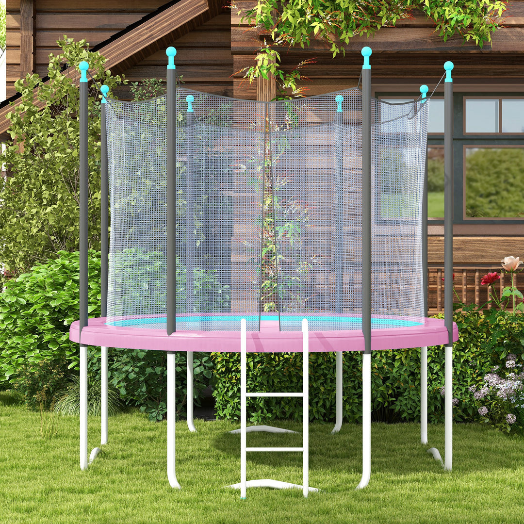 Reservekantbetræk til trampoliner, vandtæt, rivefast, Ø244 cm, pink