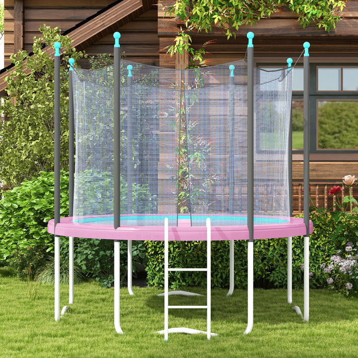 Reservekantbetræk til trampoliner, vandtæt, rivefast, Ø244 cm, pink